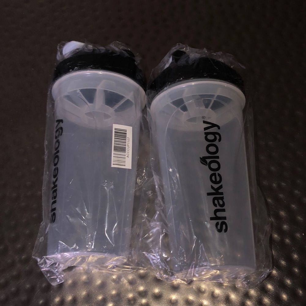 Brand new shaker bottles. Shakeology set of 2